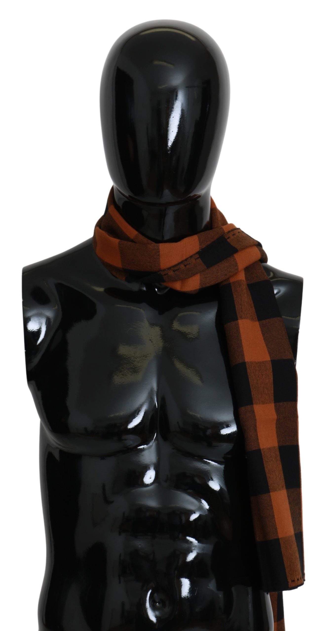 COSTUME NATIONAL C’N’C   Check Neck Wrap Shawl Scarf #men, Accessories - New Arrivals, Catch, Costume National, feed-agegroup-adult, feed-color-orange, feed-gender-male, feed-size-OS, Gender_Men, Kogan, Orange, Scarves - Men - Accessories at SEYMAYKA