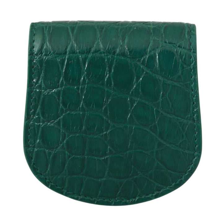 Dolce & Gabbana  Green Exotic Skins Condom Case Holder Wallet #men, Brand_Dolce & Gabbana, Catch, Dolce & Gabbana, feed-agegroup-adult, feed-color-green, feed-gender-male, feed-size-OS, Gender_Men, Green, Handbags - New Arrivals, Kogan, Leather Accessories - Men - Bags at SEYMAYKA