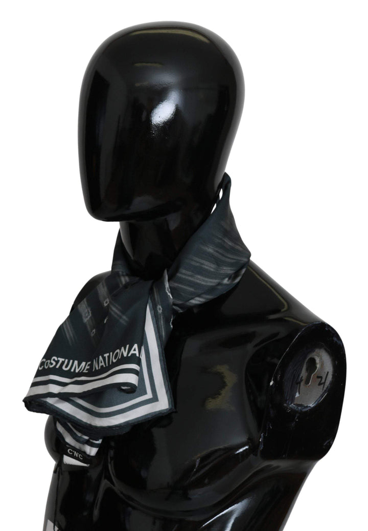 COSTUME NATIONAL C’N’C   Foulard Silk Women  Scarf #men, Accessories - New Arrivals, Blue, Catch, Costume National, feed-agegroup-adult, feed-color-blue, feed-gender-male, feed-size-OS, Gender_Men, Kogan, Scarves - Men - Accessories at SEYMAYKA