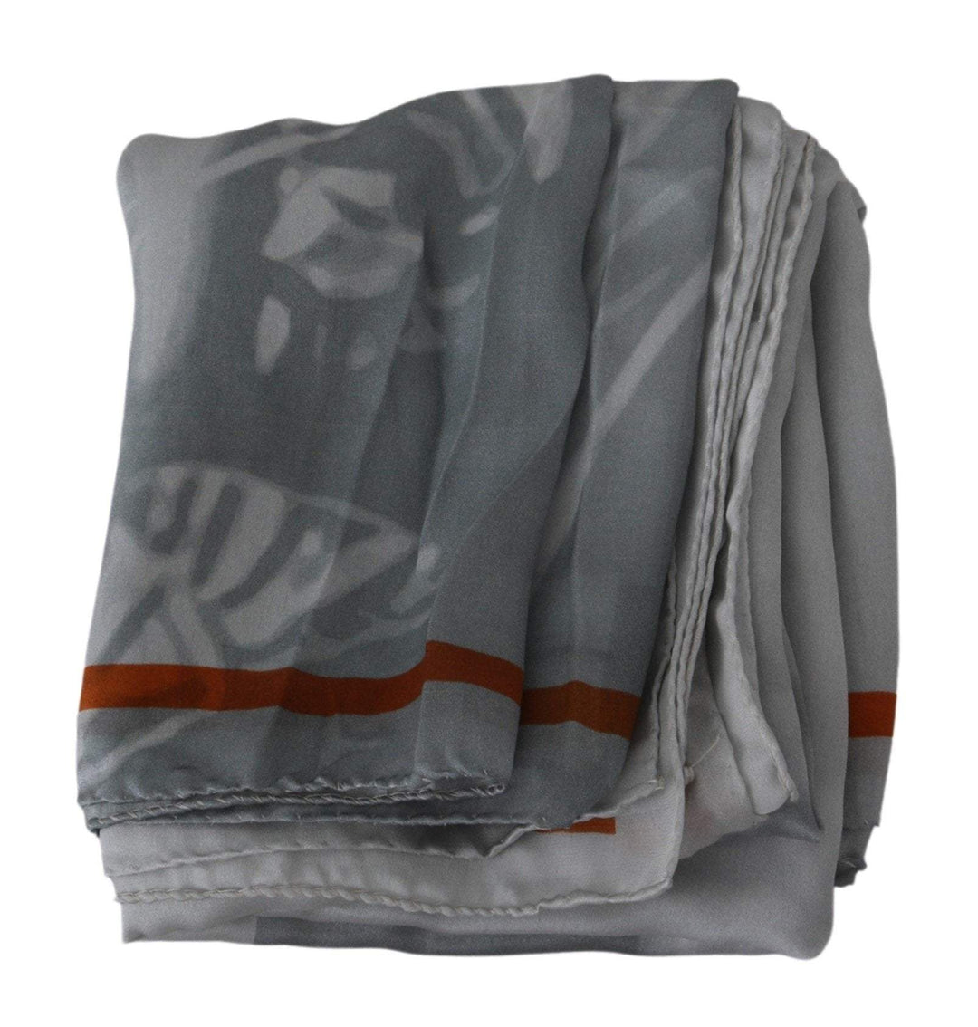 COSTUME NATIONAL C’N’C   Silk Shawl Foulard Wrap Scarf #women, Accessories - New Arrivals, Catch, Costume National, feed-agegroup-adult, feed-color-gray, feed-gender-female, feed-size-OS, Gender_Women, Gray, Kogan, Scarves - Women - Accessories at SEYMAYKA