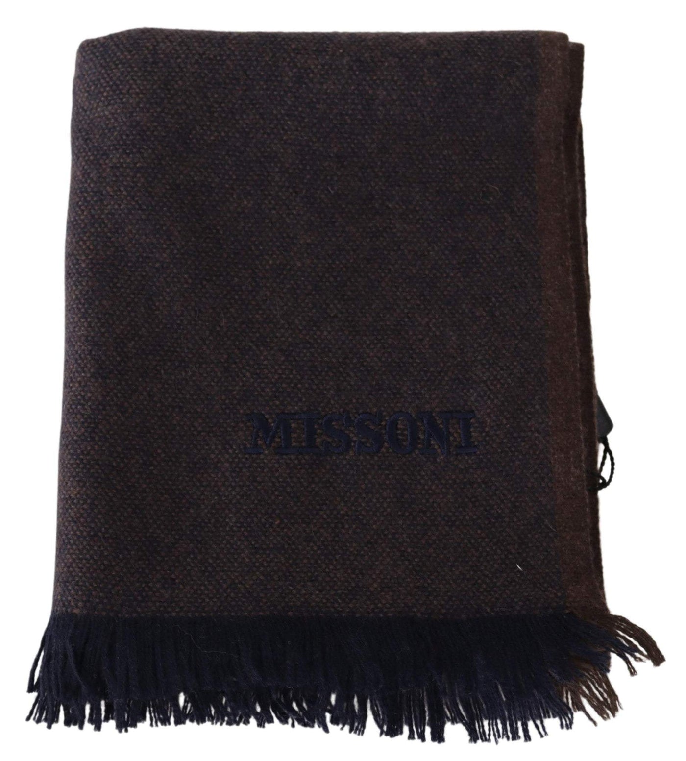 Missoni Brown 100% Cashmere Unisex  Scarf #men, Accessories - New Arrivals, Brown, feed-agegroup-adult, feed-color-Brown, feed-gender-male, Missoni, Scarves - Men - Accessories at SEYMAYKA