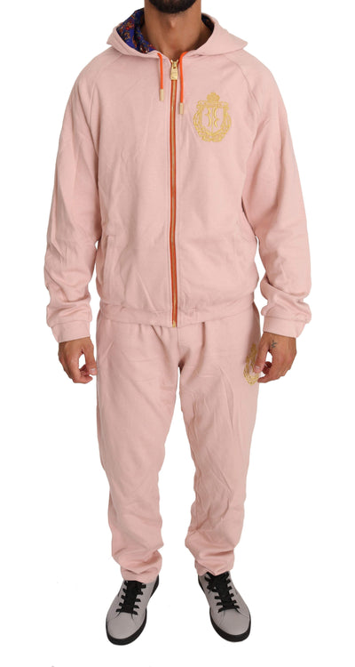 Billionaire Italian Couture  Cotton Hooded Sweater Pants  Tracksuit #men, Billionaire Italian Couture, Catch, feed-agegroup-adult, feed-color-pink, feed-gender-male, feed-size-L, feed-size-XL, feed-size-XXL, Gender_Men, Kogan, L, Men - New Arrivals, Pink, Sweatsuit - Men - Clothing, XL, XXL at SEYMAYKA
