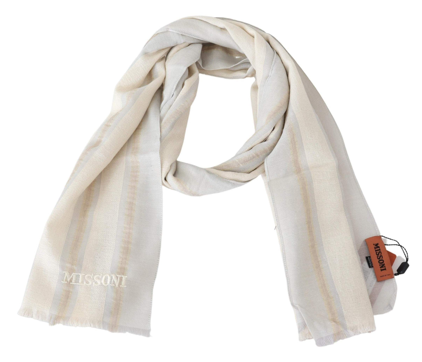 Missoni Multicolor Lined Cashmere Unisex Wrap Scarf #men, feed-agegroup-adult, feed-color-brown, feed-gender-male, Missoni, Scarves - Men - Accessories at SEYMAYKA
