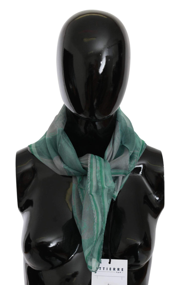 COSTUME NATIONAL C’N’C   Silk Shawl Foulard Wrap Scarf #women, Accessories - New Arrivals, Catch, Costume National, feed-agegroup-adult, feed-color-green, feed-gender-female, feed-size-OS, Gender_Women, Green, Kogan, Scarves - Women - Accessories at SEYMAYKA
