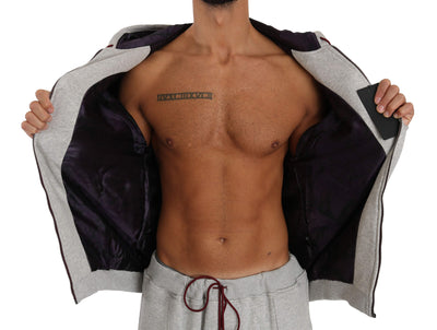 Billionaire Italian Couture  Cotton Hooded Sweater Pants Tracksuit #men, Billionaire Italian Couture, Catch, feed-agegroup-adult, feed-color-gray, feed-gender-male, feed-size-L, feed-size-XL, feed-size-XXL, Gender_Men, Gray, Kogan, L, Men - New Arrivals, Sweatsuit - Men - Clothing, XL, XXL at SEYMAYKA