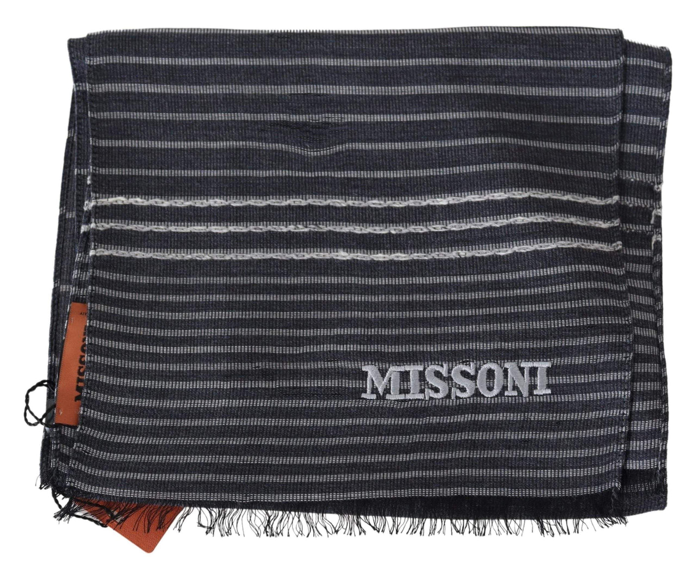 Missoni Multicolor Striped Wool Unisex Neck Wrap Shawl #men, Accessories - New Arrivals, feed-agegroup-adult, feed-color-Multicolor, feed-gender-male, Missoni, Multicolor, Scarves - Men - Accessories at SEYMAYKA
