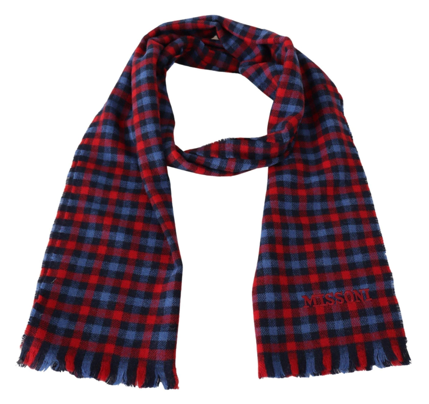 Dolce & Gabbana Multicolor Check Wool Unisex Neck Wrap Shawl #men, Accessories - New Arrivals, Dolce & Gabbana, feed-agegroup-adult, feed-color-Multicolor, feed-gender-male, Multicolor, Scarves - Men - Accessories at SEYMAYKA
