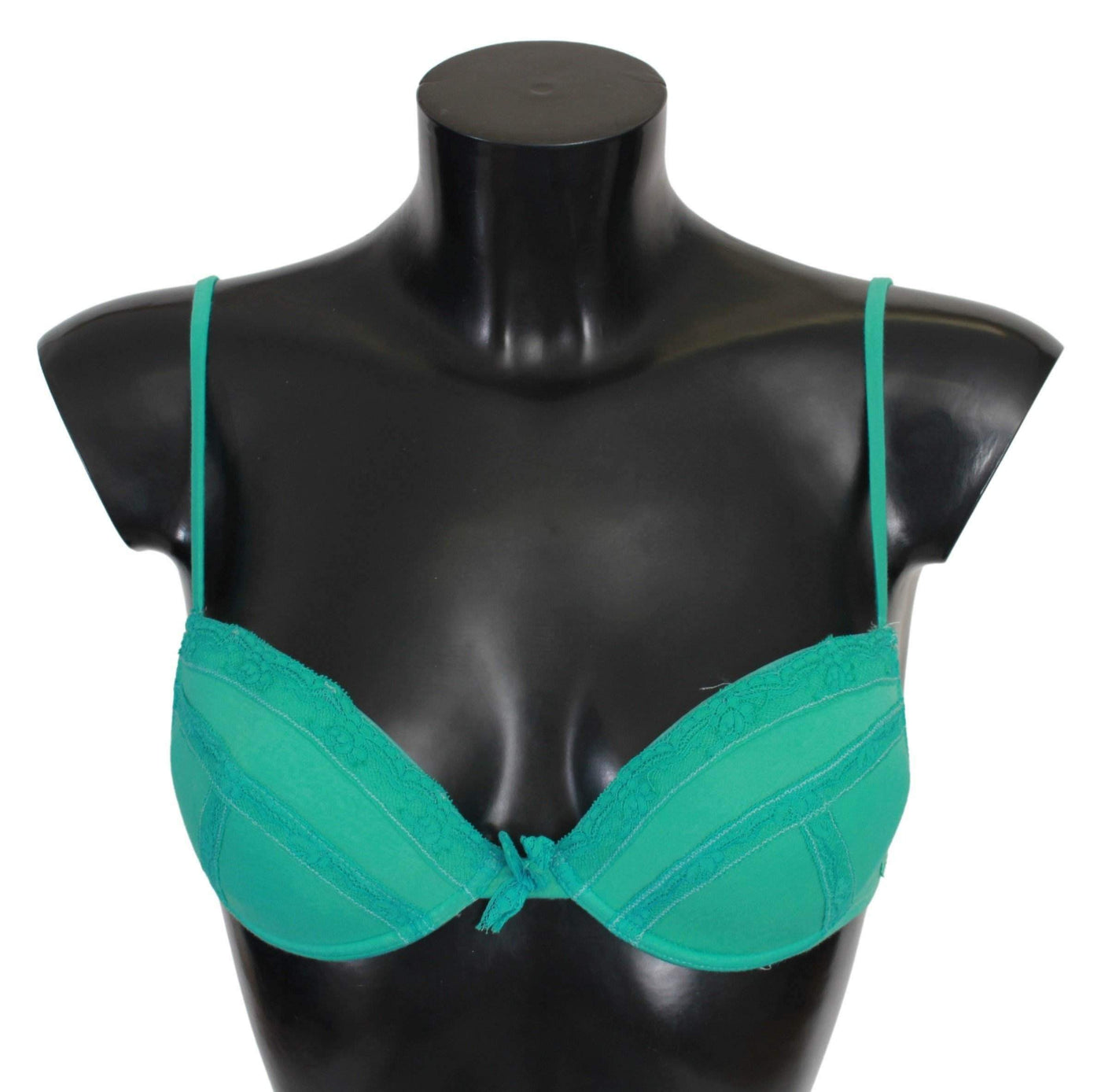 ERMANNO SCERVINO Women   Push Up Bra 100% Cotton Underwear #women, Catch, Ermanno Scervino, feed-agegroup-adult, feed-color-green, feed-gender-female, feed-size-IT2 | S, Gender_Women, Green, IT2 | S, Kogan, Underwear - Women - Clothing, Women - New Arrivals at SEYMAYKA