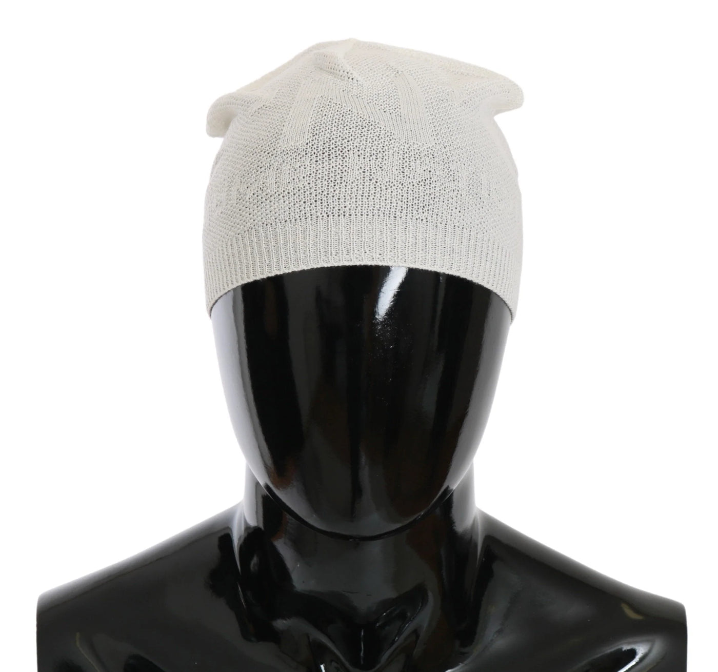 Dolce & Gabbana Beanie White Wool Blend Branded Hat #men, Accessories - New Arrivals, Brand_Dolce & Gabbana, Catch, Dolce & Gabbana, feed-agegroup-adult, feed-color-white, feed-gender-male, feed-size-OS, Gender_Men, Hats & Caps - Men - Accessories, Kogan, White at SEYMAYKA