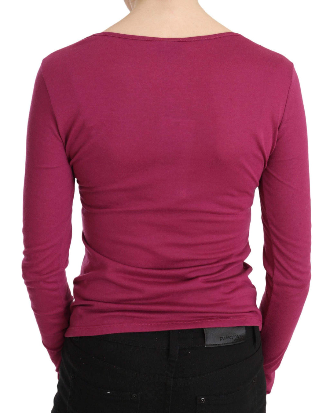Exte   Crystal Embellished Long Sleeve Top #women, Catch, Exte, feed-agegroup-adult, feed-color-pink, feed-gender-female, feed-size-IT40|S, feed-size-IT42|M, feed-size-IT44|L, Gender_Women, IT40|S, IT42|M, IT44|L, Kogan, Pink, Tops & T-Shirts - Women - Clothing, Women - New Arrivals at SEYMAYKA