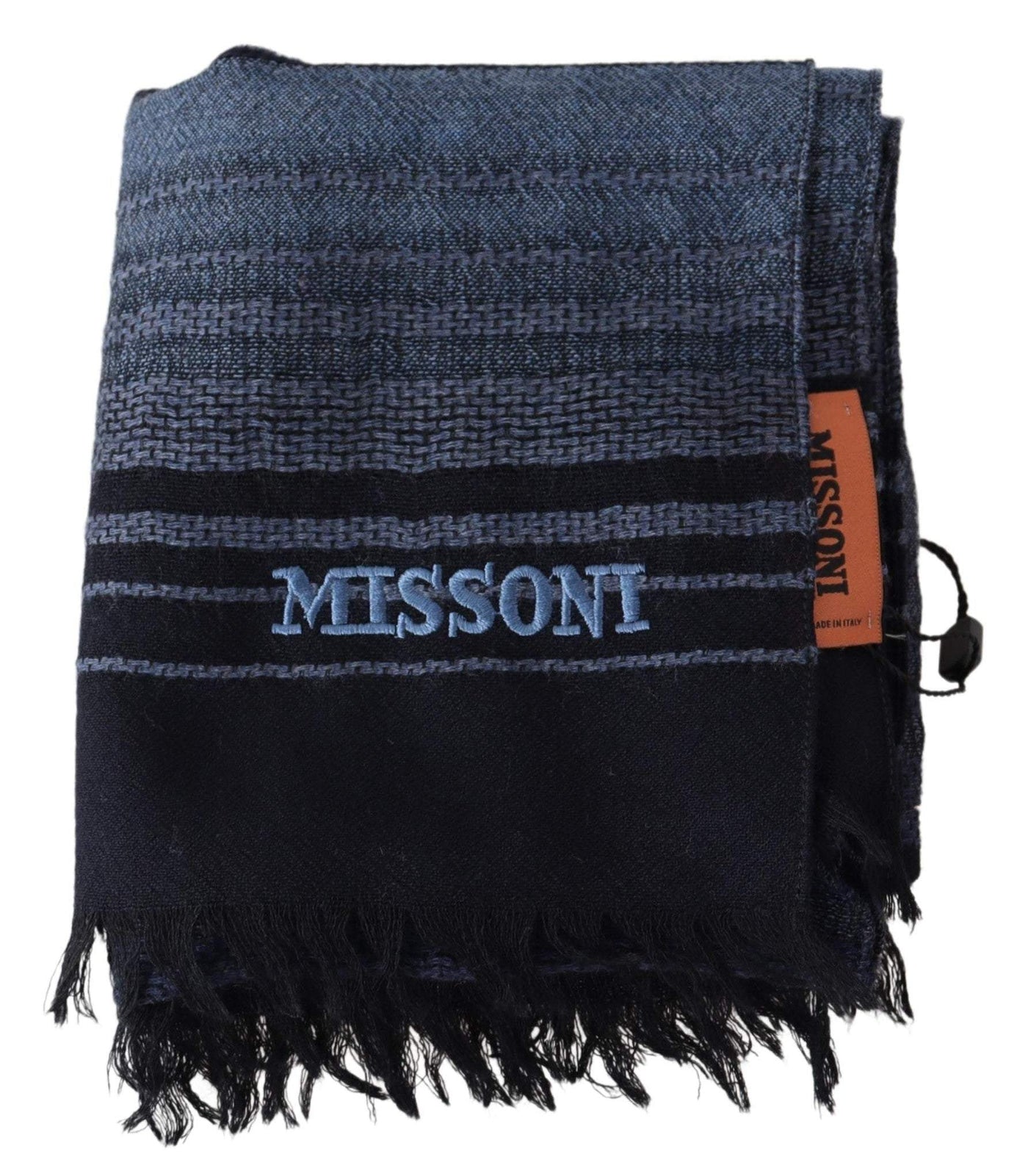 Missoni Multicolor Patterned Wool Unisex Neck Wrap Shawl #men, Accessories - New Arrivals, feed-agegroup-adult, feed-color-Multicolor, feed-gender-male, Missoni, Multicolor, Scarves - Men - Accessories at SEYMAYKA