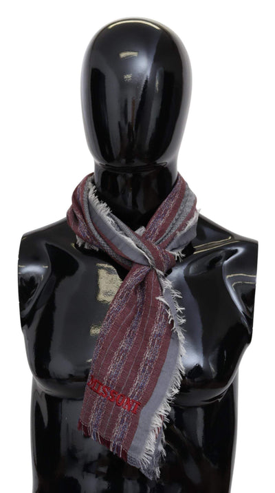 Missoni Multicolor Wool Blend Patterned Unisex Neck Wrap Scarf #men, Accessories - New Arrivals, feed-agegroup-adult, feed-color-Multicolor, feed-gender-male, Missoni, Multicolor, Scarves - Men - Accessories at SEYMAYKA