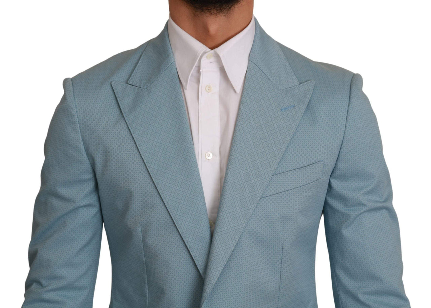 Dolce & Gabbana  Blue Slim Fit Coat Jacket MARTINI Blazer #men, Blazers - Men - Clothing, Blue, Brand_Dolce & Gabbana, Catch, Dolce & Gabbana, feed-agegroup-adult, feed-color-blue, feed-gender-male, feed-size-IT48 | M, Gender_Men, IT48 | M, Kogan, Men - New Arrivals at SEYMAYKA