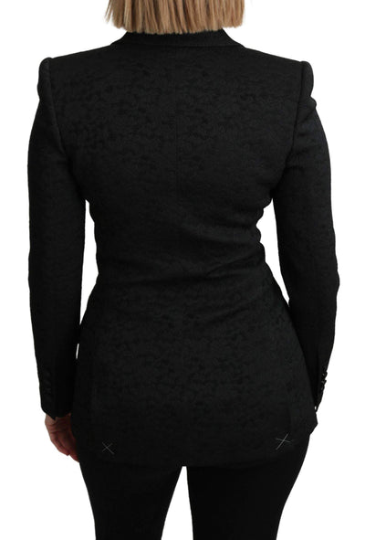 Dolce & Gabbana  Black Brocade Single Breasted Blazer Jacket #women, Black, Brand_Dolce & Gabbana, Catch, Dolce & Gabbana, feed-agegroup-adult, feed-color-black, feed-gender-female, feed-size-IT36 | XS, Gender_Women, IT36 | XS, Jeans & Pants - Women - Clothing, Kogan, Women - New Arrivals at SEYMAYKA