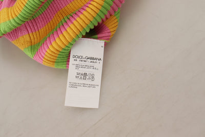 Multicolor Silk Vest Pullover Tank Top