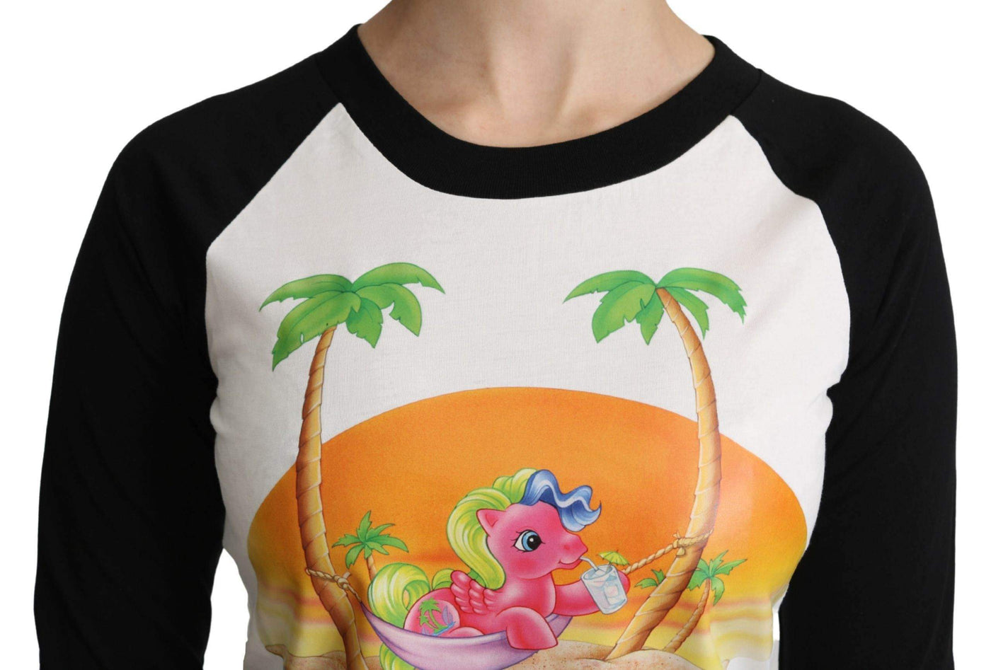 Moschino  Cotton T-shirt My Little Pony Top Tshirt #women, Catch, feed-agegroup-adult, feed-color-white, feed-gender-female, feed-size-IT36 | XS, feed-size-IT42|M, feed-size-IT44|L, Gender_Women, IT36 | XS, IT38 | S, IT42|M, IT44|L, Kogan, Moschino, Tops & T-Shirts - Women - Clothing, White, Women - New Arrivals at SEYMAYKA