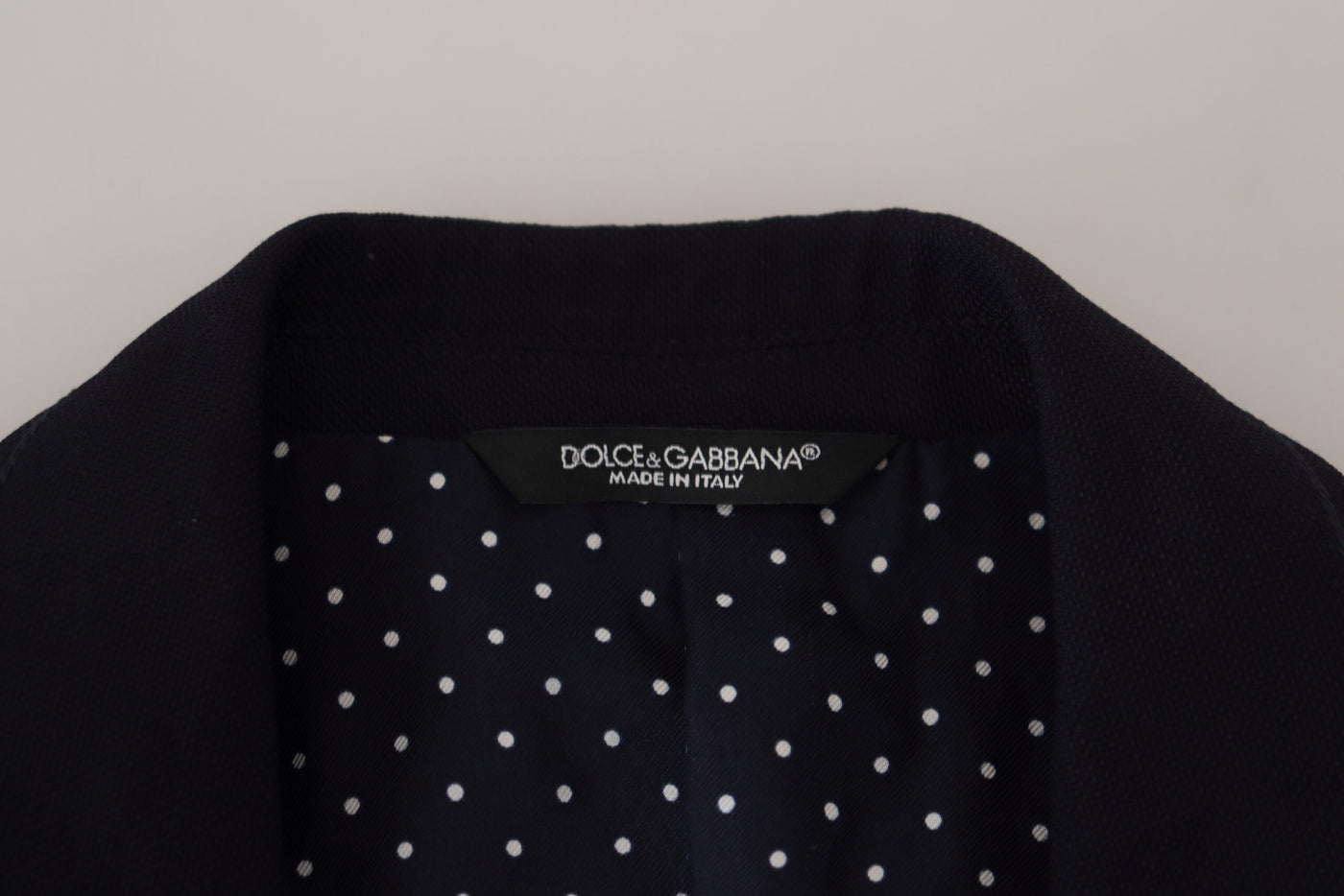 Dolce & Gabbana Black Wool Formal Taormina Blazer