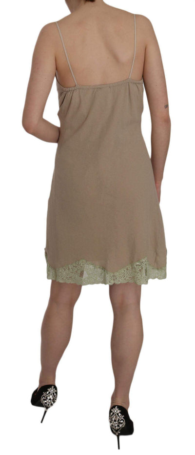PINK MEMORIES   Lace Spaghetti Strap Mini Cotton Dress #women, Beige, Catch, Clothing_Dress, Dresses - Women - Clothing, feed-agegroup-adult, feed-color-beige, feed-color-pink, feed-gender-female, feed-size-IT42|M, feed-size-IT44|L, feed-size-IT46|XL, Gender_Women, IT42|M, IT44|L, IT46|XL, Kogan, PINK MEMORIES, Women - New Arrivals at SEYMAYKA