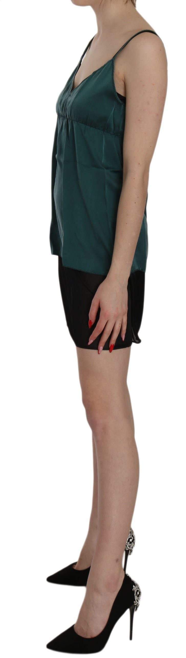 PINK MEMORIES  Silk  Spaghetti Strap Shift Mini Dress #women, Catch, Clothing_Dress, Dresses - Women - Clothing, feed-agegroup-adult, feed-color-green, feed-color-pink, feed-gender-female, feed-size-IT42|M, feed-size-IT44|L, Gender_Women, Green, IT40|S, IT42|M, IT44|L, Kogan, PINK MEMORIES, Women - New Arrivals at SEYMAYKA