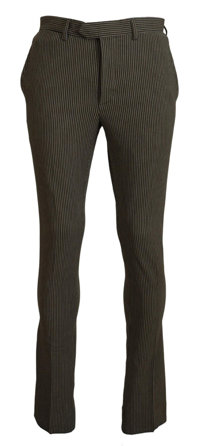 BENCIVENGA Multicolor Striped Pure Cotton  Pants