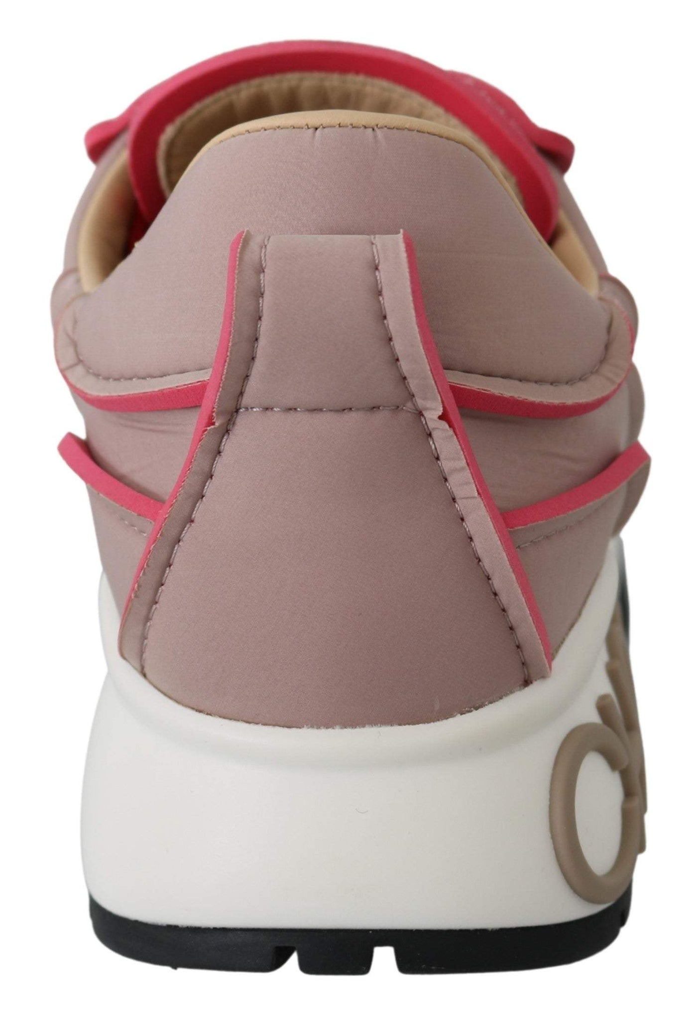 Jimmy Choo Ballet Pink and Red Raine Sneakers EU35/US5, feed-1, Jimmy Choo, Pink, Shoes - New Arrivals, Sneakers - Women - Shoes at SEYMAYKA