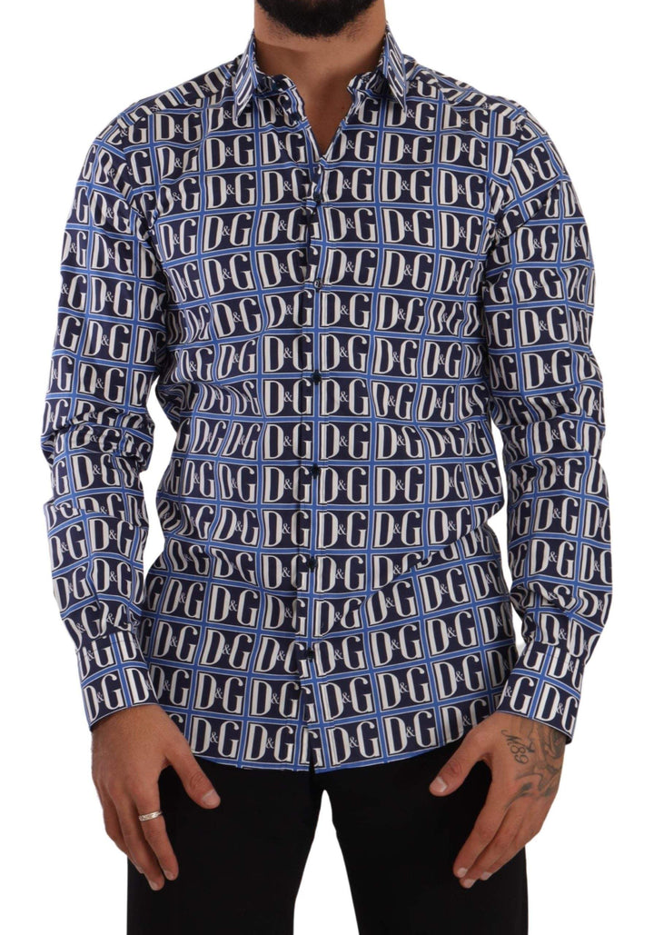 Dolce & Gabbana Blue  Shirt #men, Blue, Dolce & Gabbana, feed-1, IT37 | XS, IT38 | XS, IT39 | S, IT40 | M, Shirts - Men - Clothing at SEYMAYKA