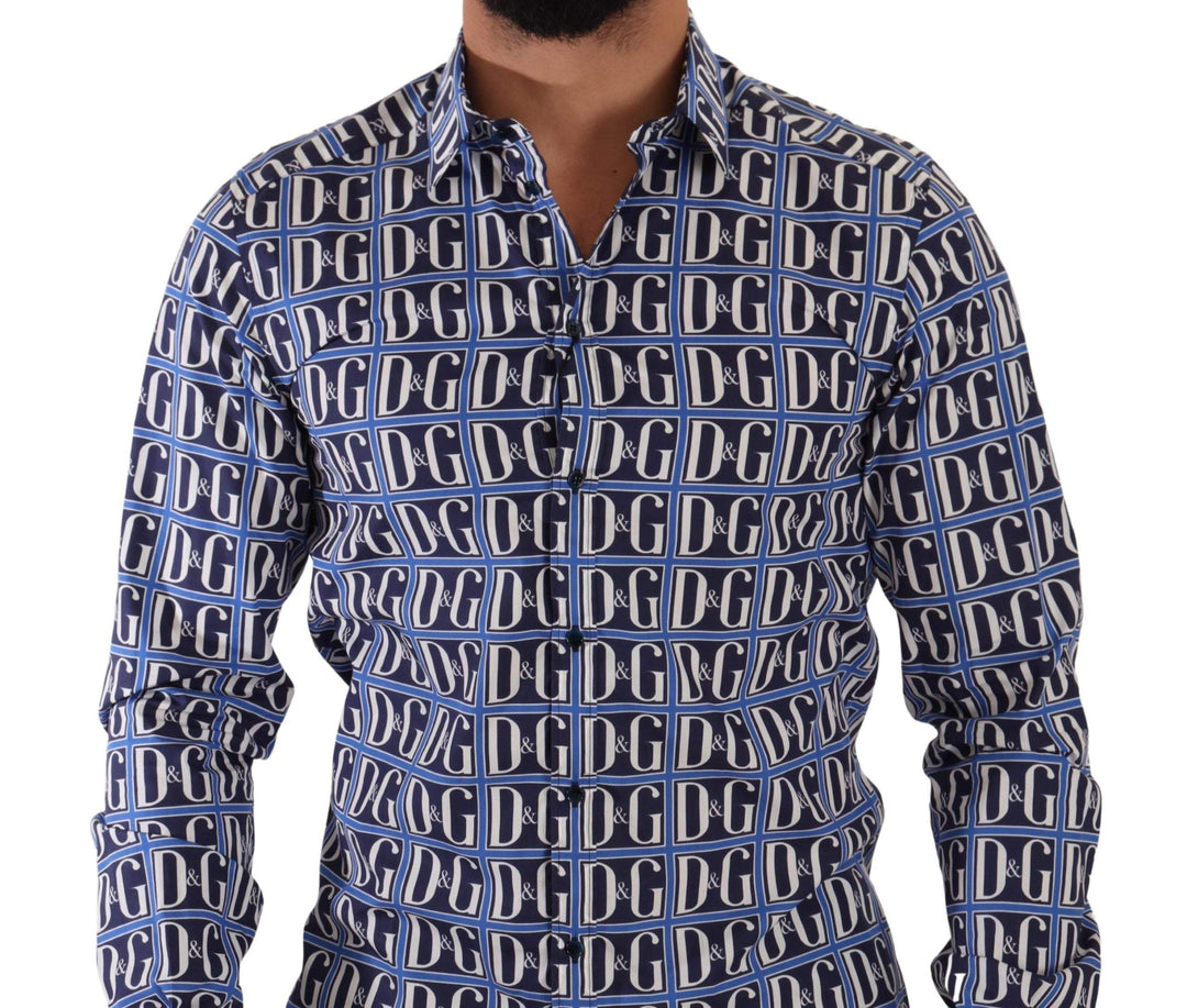 Dolce & Gabbana Blue  Shirt #men, Blue, Dolce & Gabbana, feed-1, IT37 | XS, IT38 | XS, IT39 | S, IT40 | M, Shirts - Men - Clothing at SEYMAYKA