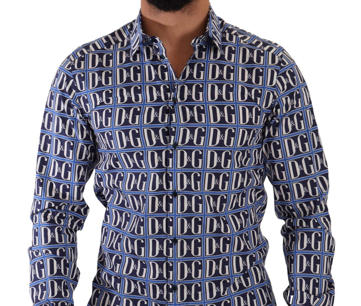 Dolce & Gabbana Blue  Shirt #men, Blue, Dolce & Gabbana, feed-1, IT37 | XS, IT38 | XS, IT39 | S, IT40 | M, Shirts - Men - Clothing at SEYMAYKA