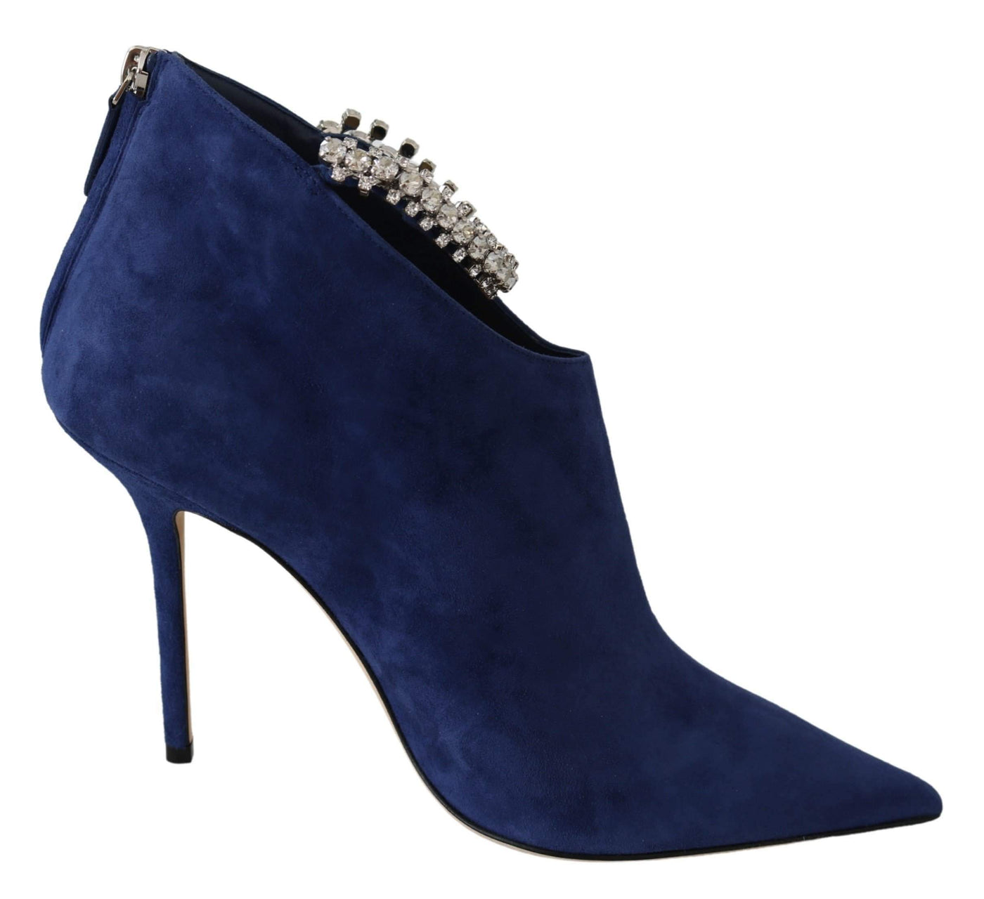 Jimmy Choo Blaize 100 Pop  Leather Boots #women, Blue, Boots - Women - Shoes, EU41/US11, EU42/US12, feed-agegroup-adult, feed-color-blue, feed-gender-female, feed-size-US11, feed-size-US12, Gender_Women, Jimmy Choo, Shoes - New Arrivals at SEYMAYKA
