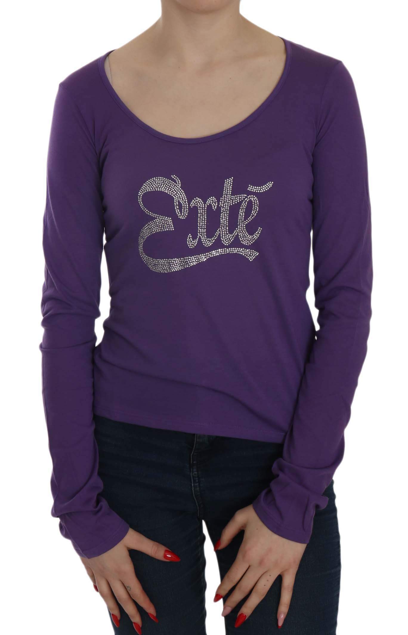 Exte Purple Crystal Embellished Long Sleeve Casual Top #women, Catch, Exte, feed-agegroup-adult, feed-color-purple, feed-gender-female, feed-size-IT38|XS, feed-size-IT40|S, feed-size-IT42|M, feed-size-IT44|L, feed-size-IT46|XL, Gender_Women, IT38|XS, IT40|S, IT42|M, IT44|L, IT46|XL, Kogan, Purple, Tops & T-Shirts - Women - Clothing, Women - New Arrivals at SEYMAYKA
