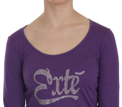 Exte Purple Crystal Embellished Long Sleeve Casual Top #women, Catch, Exte, feed-agegroup-adult, feed-color-purple, feed-gender-female, feed-size-IT38|XS, feed-size-IT40|S, feed-size-IT42|M, feed-size-IT44|L, feed-size-IT46|XL, Gender_Women, IT38|XS, IT40|S, IT42|M, IT44|L, IT46|XL, Kogan, Purple, Tops & T-Shirts - Women - Clothing, Women - New Arrivals at SEYMAYKA