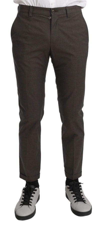 Dolce & Gabbana Brown Casual Mens Trouser 100% Cotton Pants #men, Brand_Dolce & Gabbana, Brown, Catch, Dolce & Gabbana, feed-agegroup-adult, feed-color-brown, feed-gender-male, feed-size-IT44 | XS, feed-size-IT46 | S, feed-size-IT50 | L, Gender_Men, IT44 | XS, IT46 | S, IT50 | L, Jeans & Pants - Men - Clothing, Kogan, Men - New Arrivals at SEYMAYKA