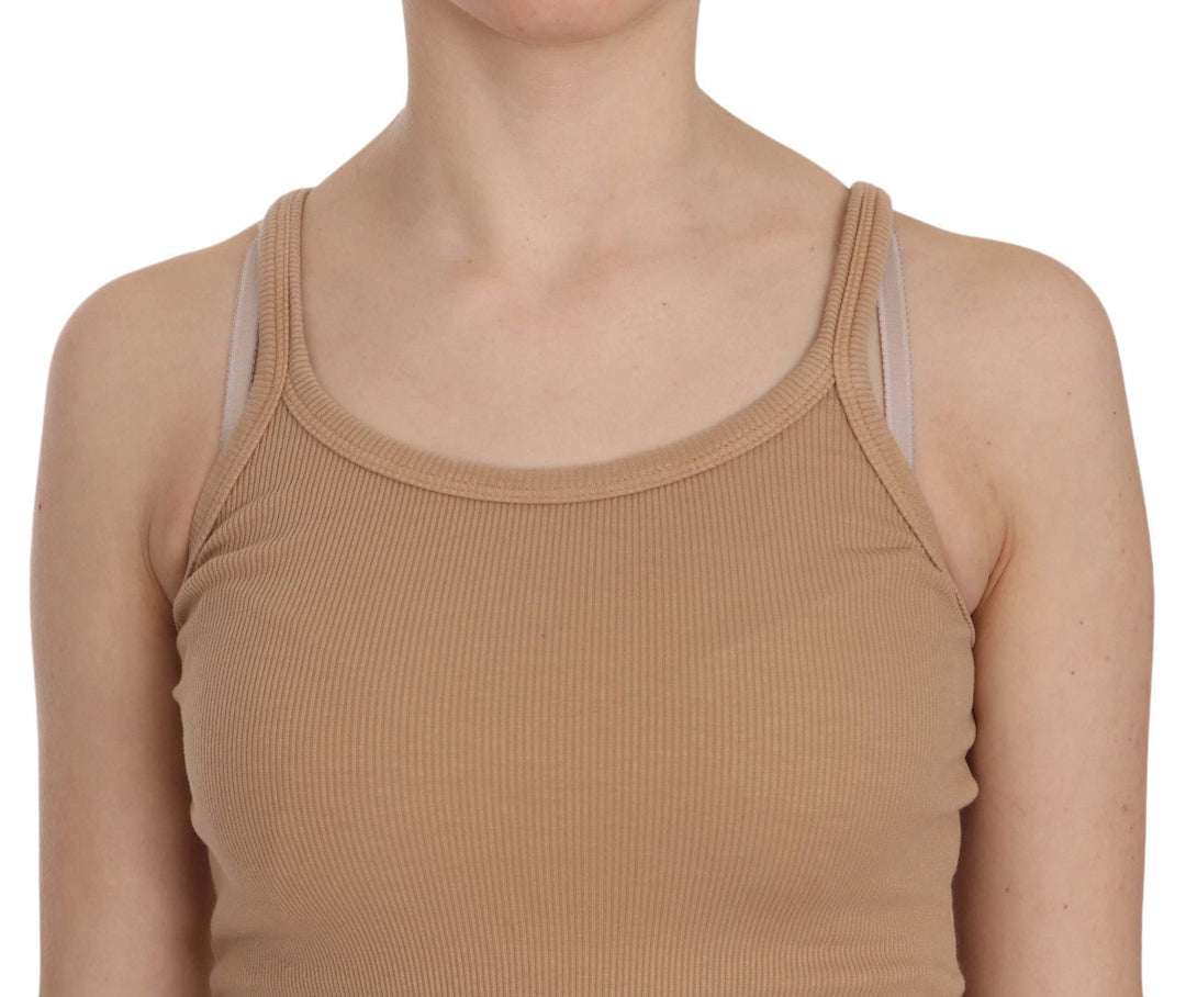 PINK MEMORIES  Sleeveless Spaghetti Strap Tank Blouse #women, Beige, Catch, feed-agegroup-adult, feed-color-beige, feed-color-pink, feed-gender-female, feed-size-IT40|S, feed-size-IT42|M, feed-size-IT46|XL, Gender_Women, IT40|S, IT42|M, IT44|L, IT46|XL, Kogan, PINK MEMORIES, Tops & T-Shirts - Women - Clothing, Women - New Arrivals at SEYMAYKA