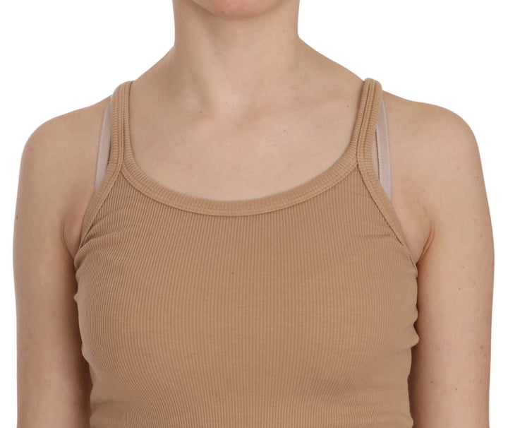 PINK MEMORIES  Sleeveless Spaghetti Strap Tank Blouse #women, Beige, Catch, feed-agegroup-adult, feed-color-beige, feed-color-pink, feed-gender-female, feed-size-IT40|S, feed-size-IT42|M, feed-size-IT46|XL, Gender_Women, IT40|S, IT42|M, IT44|L, IT46|XL, Kogan, PINK MEMORIES, Tops & T-Shirts - Women - Clothing, Women - New Arrivals at SEYMAYKA