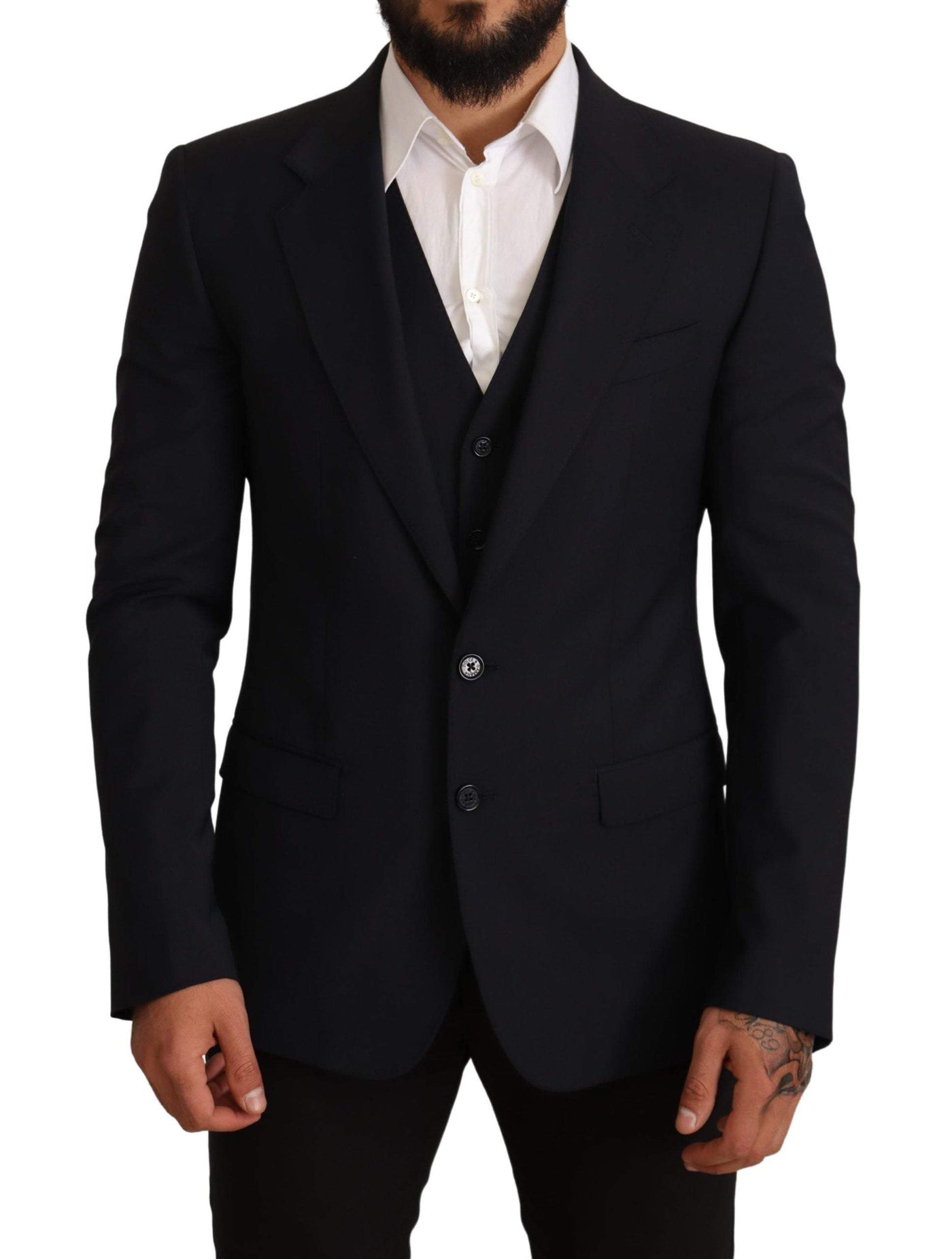 Dolce & Gabbana Blue 2 Piece MARTINI Blazer Suit Jacket #men, Blue, Dolce & Gabbana, feed-agegroup-adult, feed-color-Blue, feed-gender-male, IT50 | L, Suits - Men - Clothing at SEYMAYKA