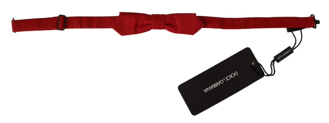 Dolce & Gabbana  Red Slim Skinny Mens Necktie 100% Silk Bow Tie #men, Accessories - New Arrivals, Brand_Dolce & Gabbana, Catch, Dolce & Gabbana, feed-agegroup-adult, feed-color-red, feed-gender-male, feed-size-OS, Gender_Men, Kogan, Red, Ties & Bowties - Men - Accessories at SEYMAYKA