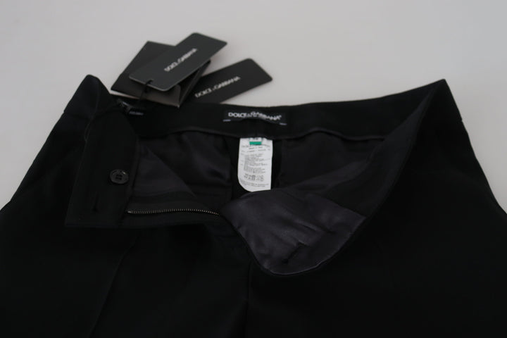 Dolce & Gabbana Black High Waist  Pants