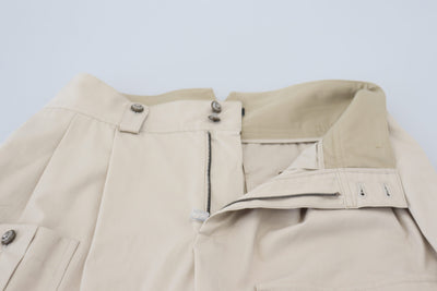 Dolce & Gabbana Beige Cotton  Cargo Pants