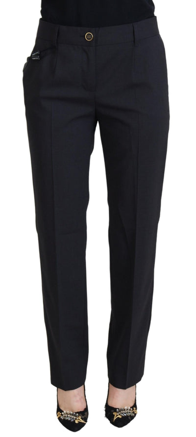 Dolce & Gabbana Grey  Formal Tapered Pants