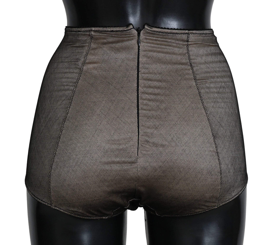 Dolce & Gabbana  Bottoms Underwear Beige With Black Net #women, Beige, Brand_Dolce & Gabbana, Catch, Dolce & Gabbana, feed-agegroup-adult, feed-color-beige, feed-gender-female, feed-size-IT | XS, Gender_Women, IT | XS, Kogan, Underwear - Women - Clothing, Women - New Arrivals at SEYMAYKA