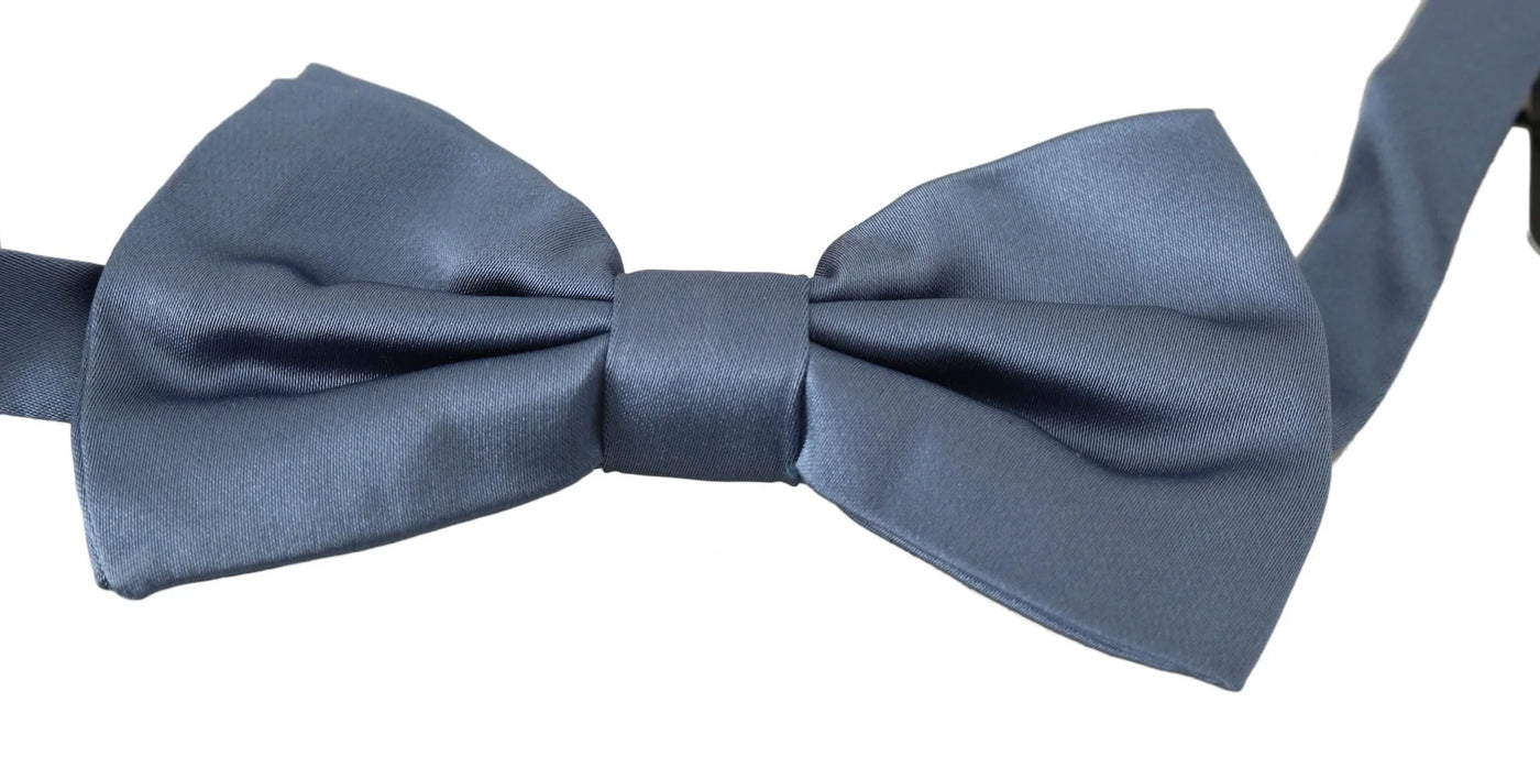 Dolce & Gabbana  Blue 100% Silk Adjustable Neck Papillon Bow tie #men, Accessories - New Arrivals, Blue, Brand_Dolce & Gabbana, Catch, Dolce & Gabbana, feed-agegroup-adult, feed-color-blue, feed-gender-male, feed-size-OS, Gender_Men, Kogan, Ties & Bowties - Men - Accessories at SEYMAYKA