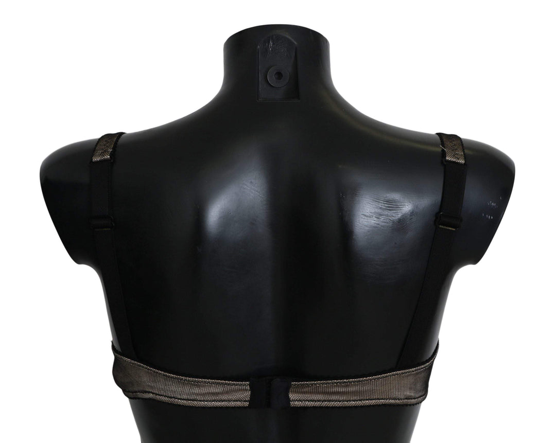 Dolce & Gabbana  Brown Regg Balconcino Imbottito Bra Underwear #women, Brand_Dolce & Gabbana, Brown, Catch, Dolce & Gabbana, feed-agegroup-adult, feed-color-brown, feed-gender-female, feed-size-IT2 | S, feed-size-IT3 | M, Gender_Women, IT2 | S, Kogan, Underwear - Women - Clothing, Women - New Arrivals at SEYMAYKA