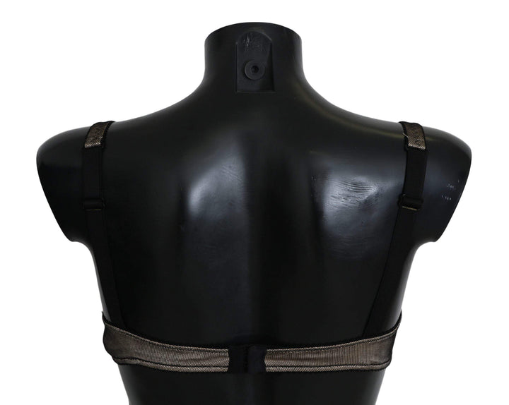 Dolce & Gabbana  Brown Regg Balconcino Imbottito Bra Underwear #women, Brand_Dolce & Gabbana, Brown, Catch, Dolce & Gabbana, feed-agegroup-adult, feed-color-brown, feed-gender-female, feed-size-IT2 | S, feed-size-IT3 | M, Gender_Women, IT2 | S, Kogan, Underwear - Women - Clothing, Women - New Arrivals at SEYMAYKA