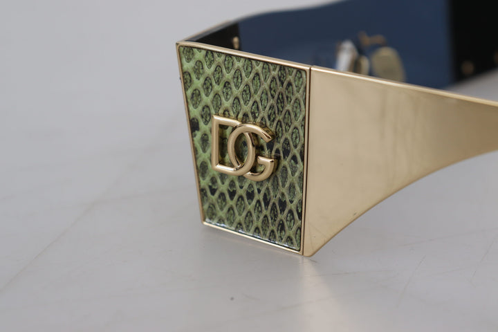 Dolce & Gabbana Multicolor Metal Butterfly Shades DG2263Q Sunglasses