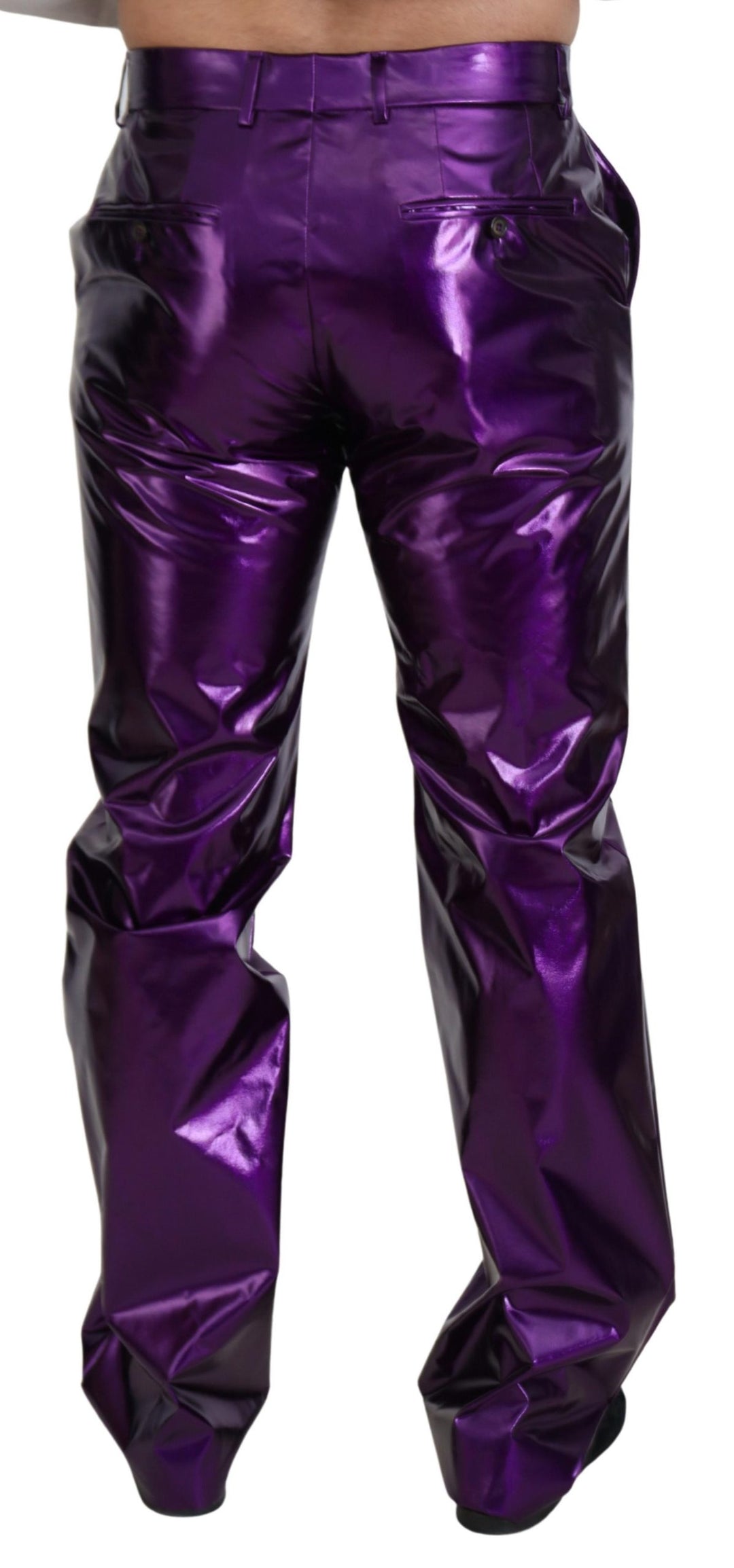 Dolce & Gabbana Purple Shining  Casual Pants