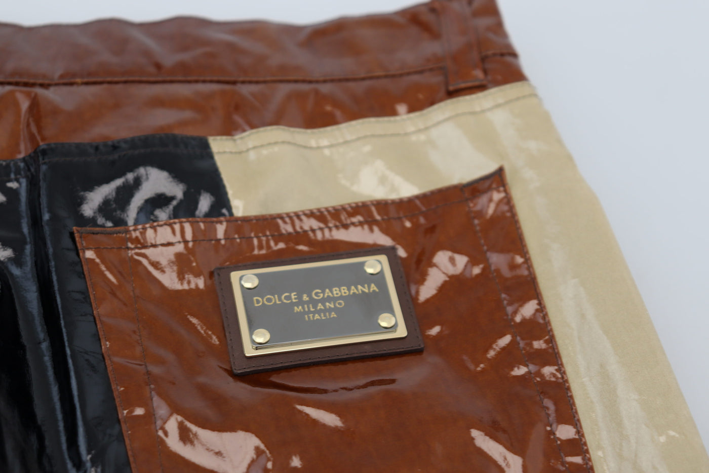 Dolce & Gabbana Multicolor Shining Slim Fit  Denim Jeans