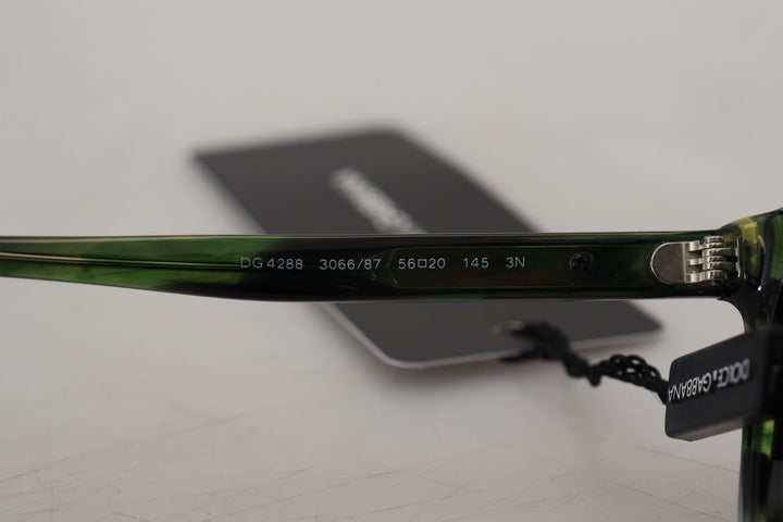 Dolce & Gabbana Green Acetate Full Rim Frame  DG4288 Sunglasses
