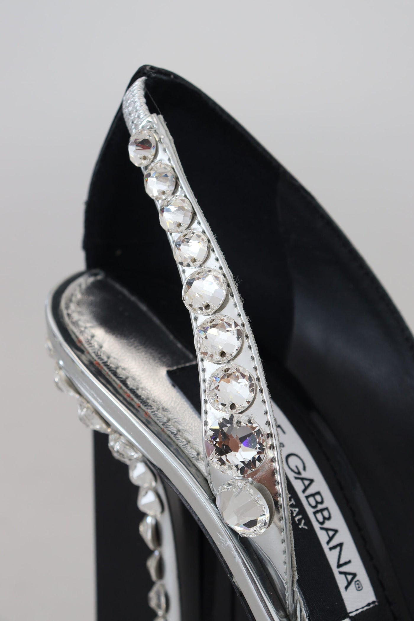 Blushing Gemstone Heels (Black) – LORETA