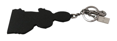 Dolce & Gabbana Leather Dominico Stefano #DGFAMILY Logo Badge Keychain #women, Accessories - New Arrivals, Black, Brand_Dolce & Gabbana, Catch, Dolce & Gabbana, feed-agegroup-adult, feed-color-black, feed-gender-female, feed-size-OS, Gender_Women, Keychains - Women - Accessories, Kogan at SEYMAYKA