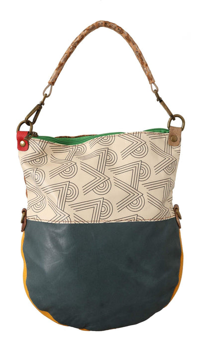 EBARRITO Multicolor Genuine Leather Shoulder Strap Tote  Handbag EBARRITO, feed-1, Multicolor, Tote Bags - Women - Bags at SEYMAYKA